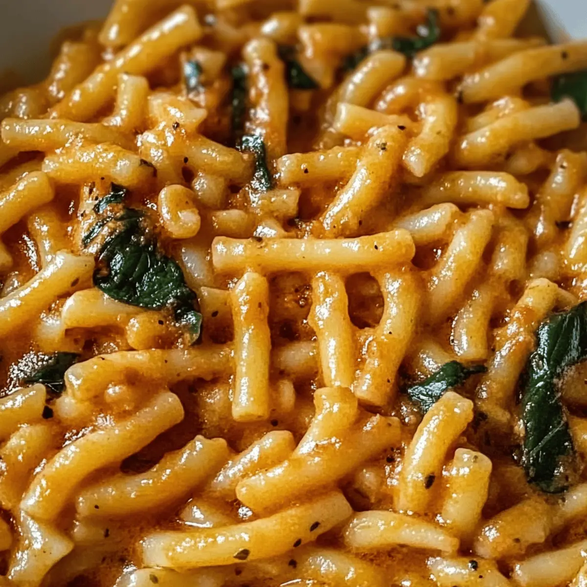 Creamy Basil Calabrian Chili Cavatelli bvdqag