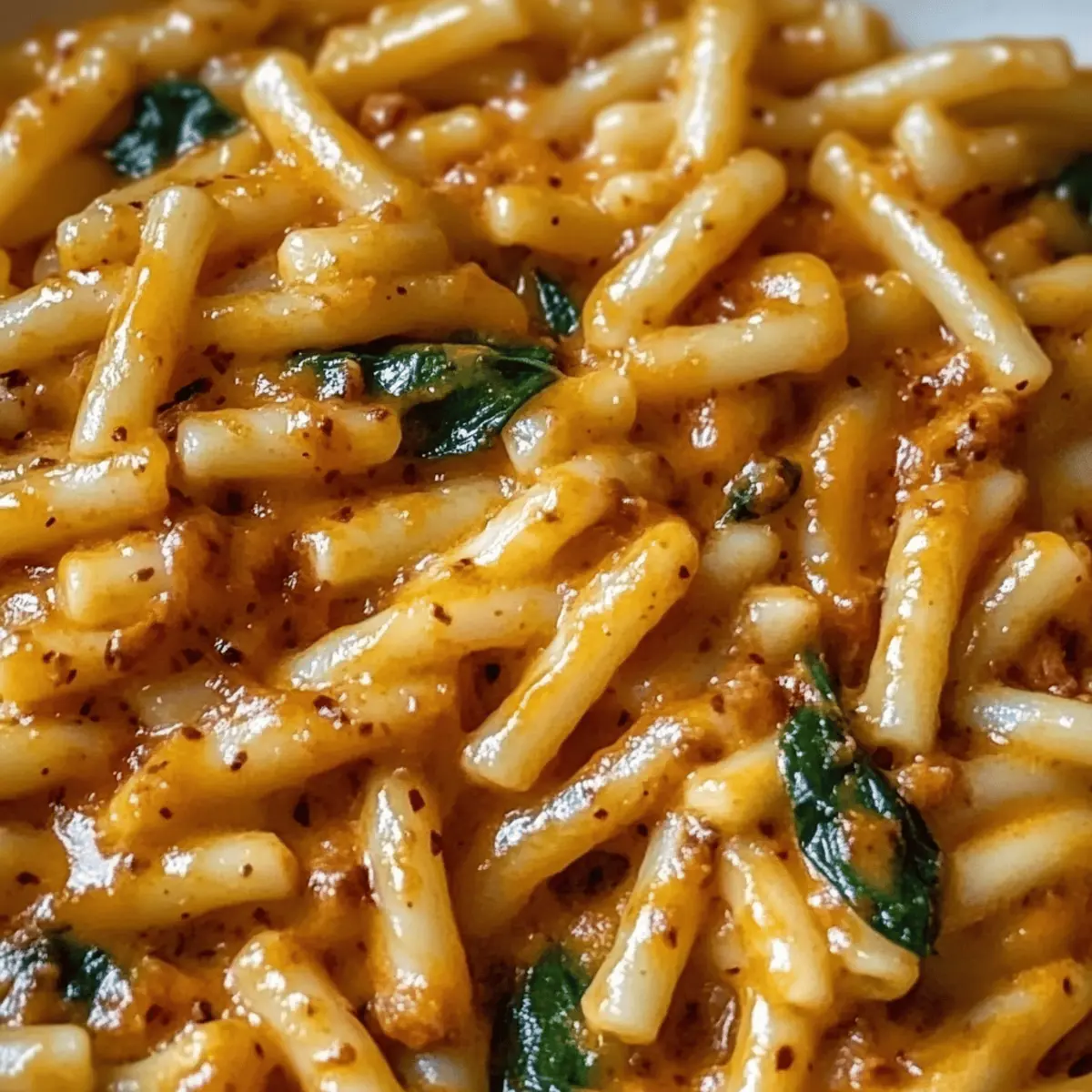 Creamy Basil Calabrian Chili Cavatelli jsvlzy