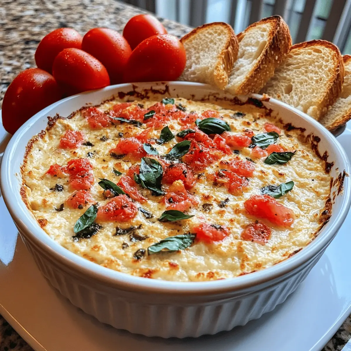 Creamy Bruschetta Dip: Wow Guests with This Easy Recipe