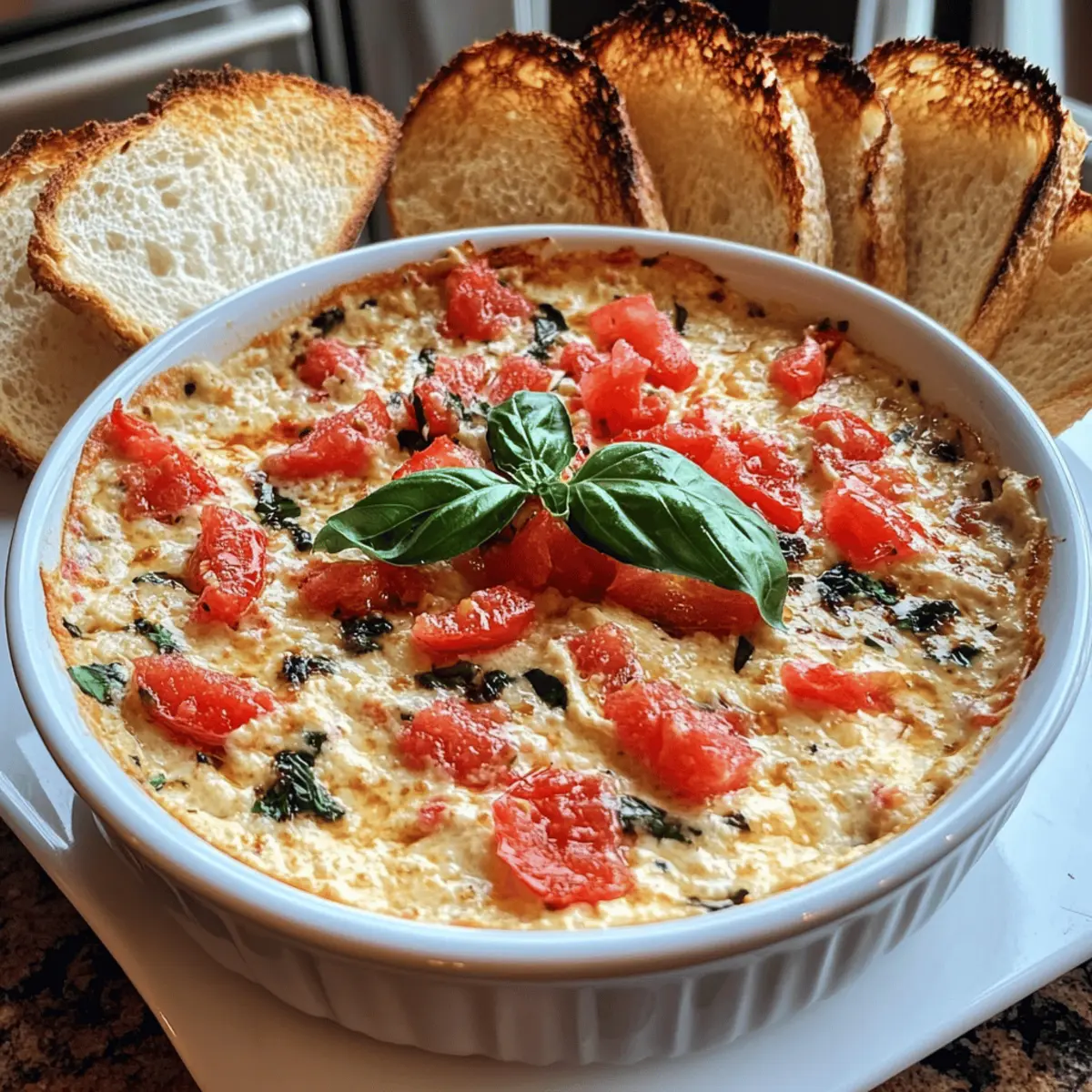 Creamy Bruschetta Dip dnmjdi