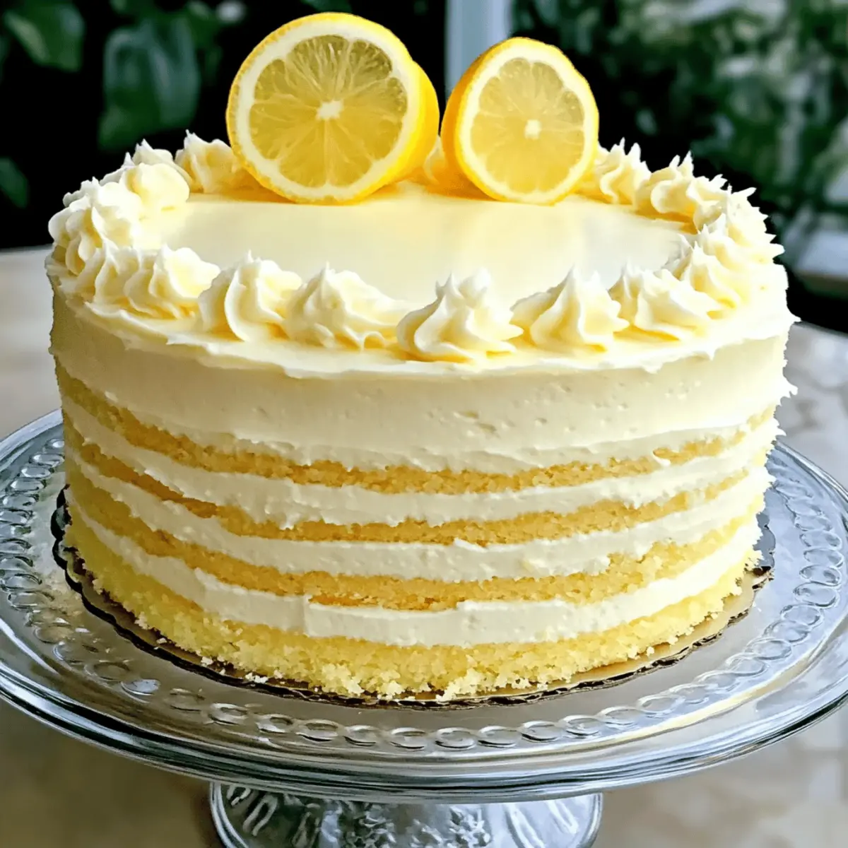 Creamy Lemon Cheesecake Cake You'll Love in Every Bite