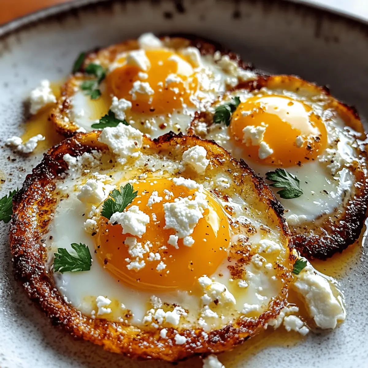 Crispy Feta Fried Eggs: A Flavor-Packed Breakfast Treat