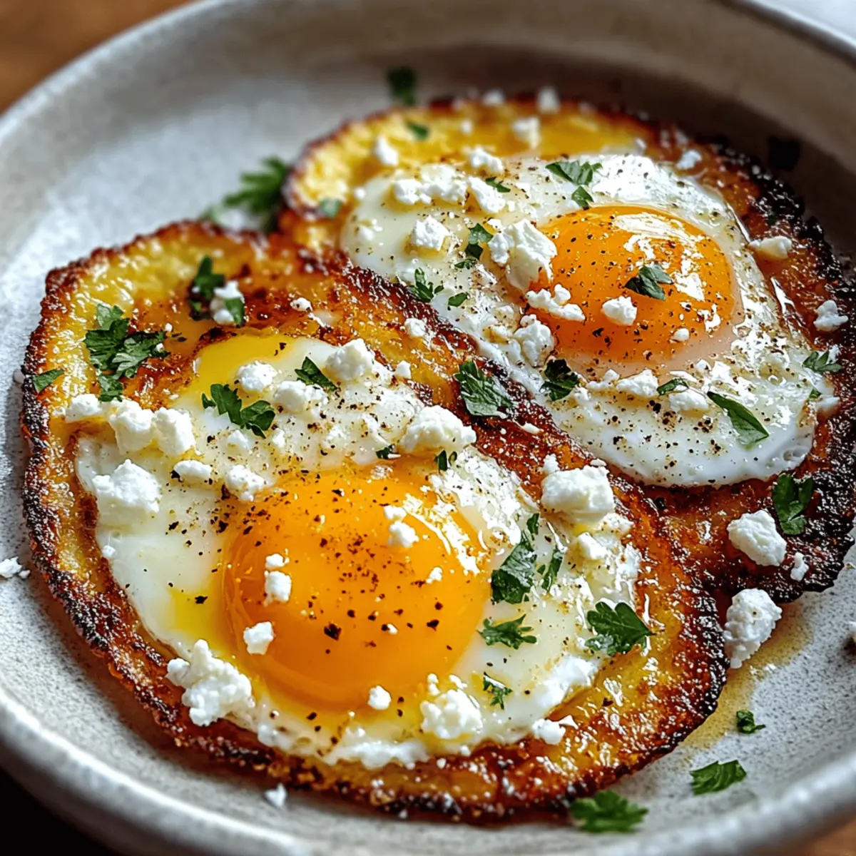 Crispy Feta Fried Eggs lpgsvt