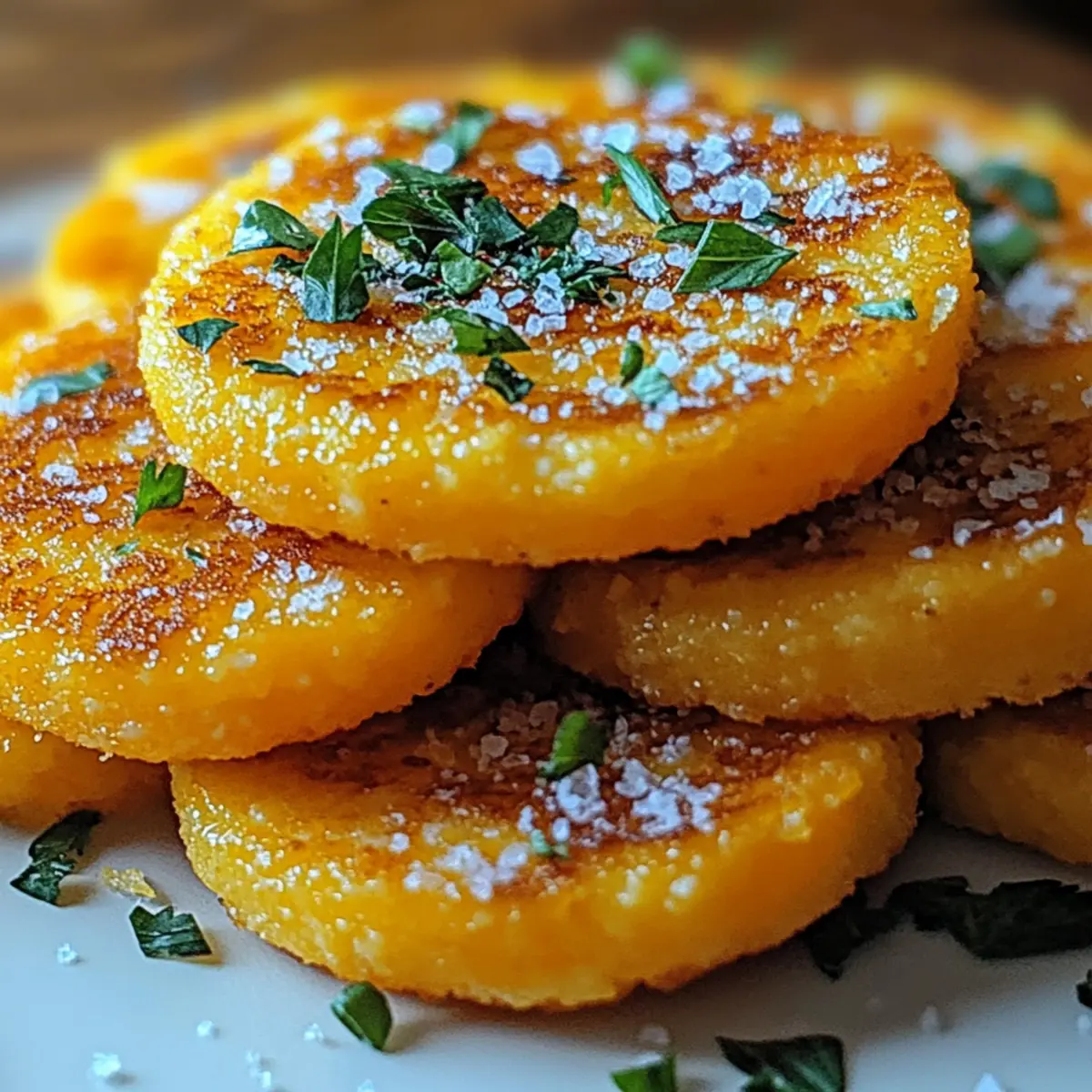 Crispy Parmesan Polenta Rounds cewp2a