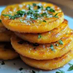 Crispy Parmesan Polenta Rounds