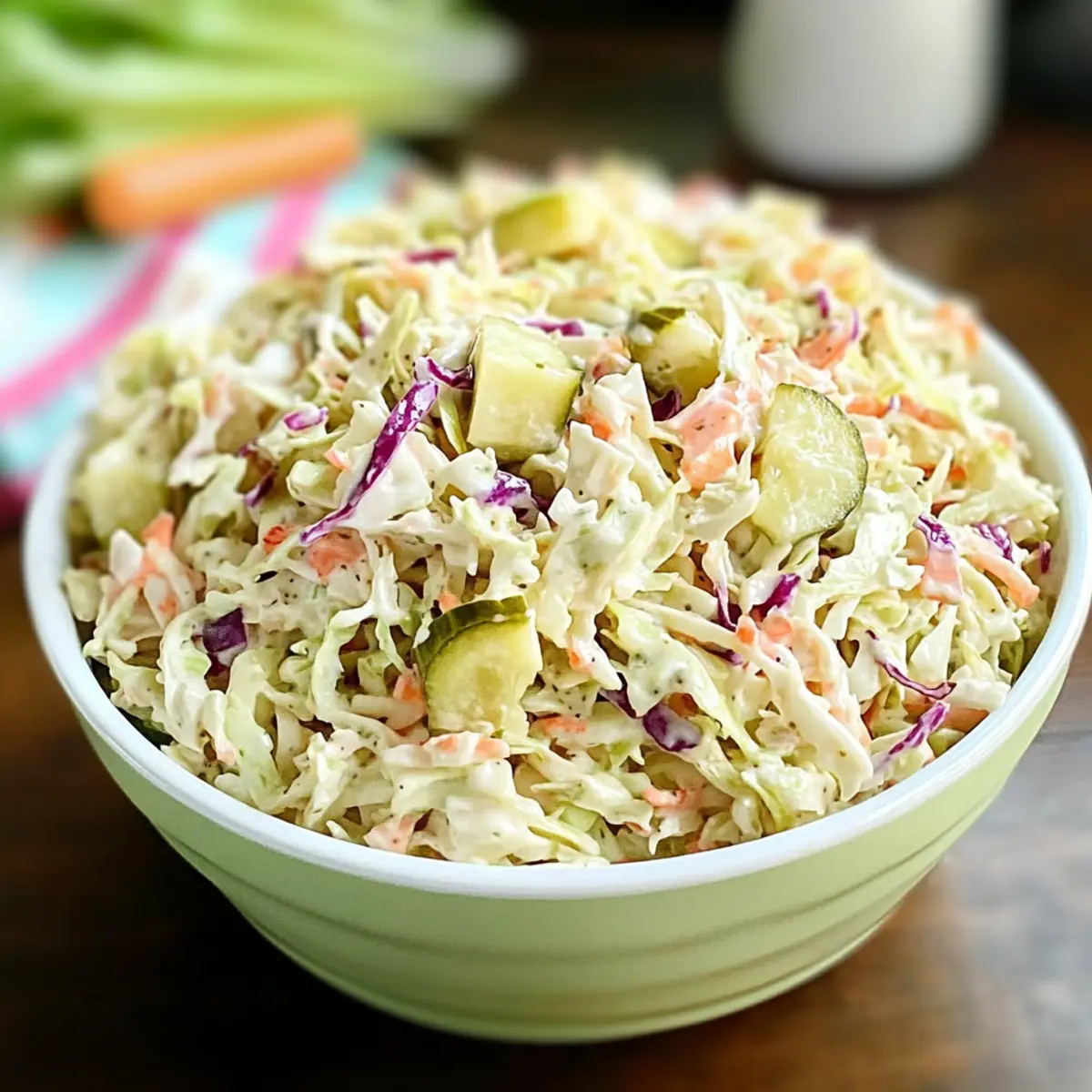 Dill Pickle Coleslaw jwqibo