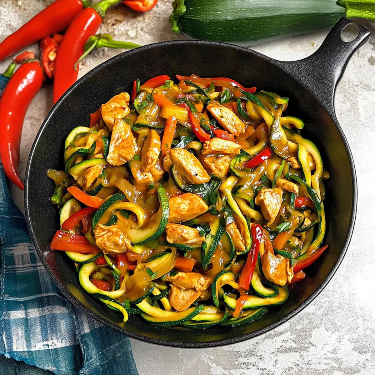 Drunken Zucchini Noodles hv4vdm