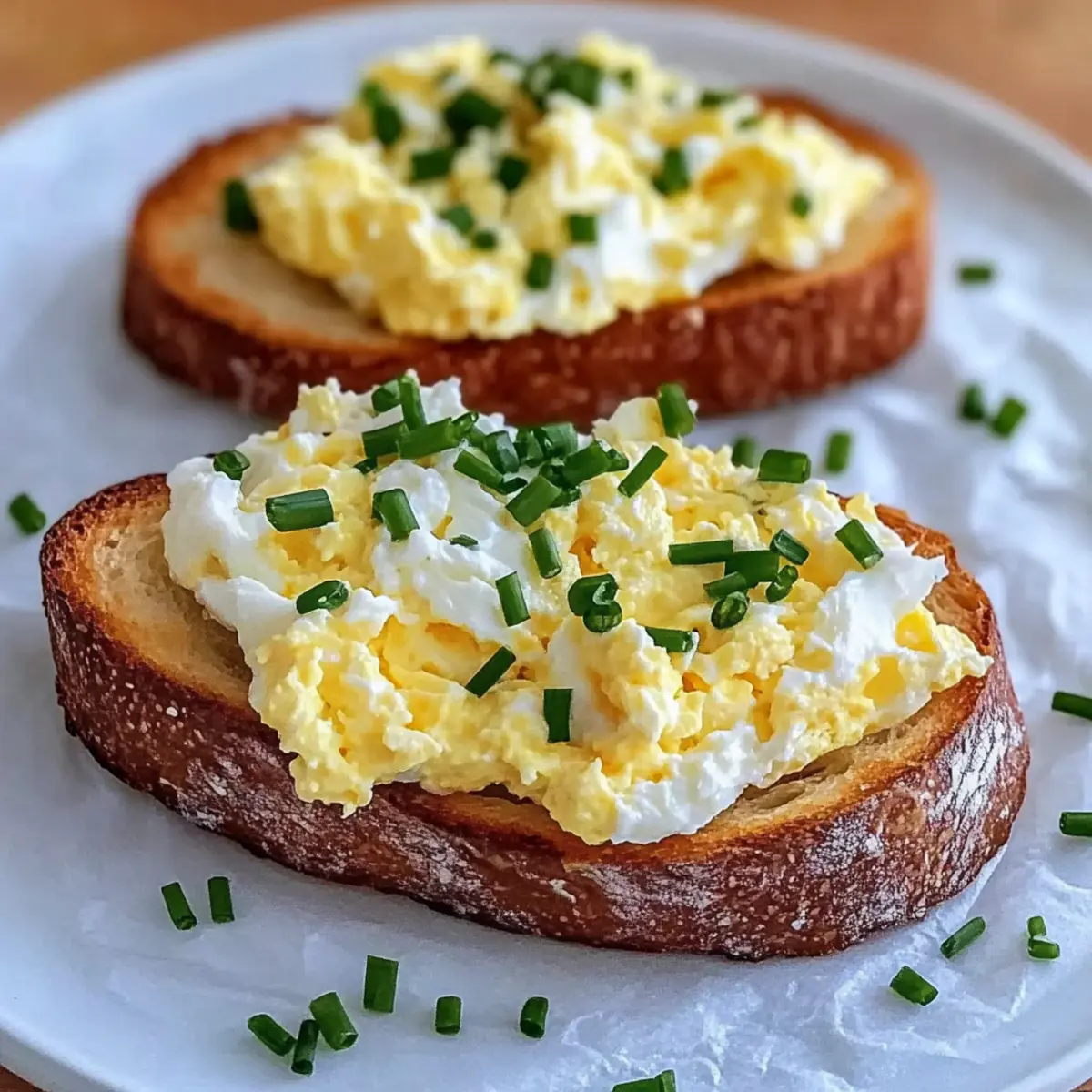 Egg and Ricotta Toast alhl90