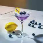 Frostbite Blueberry Martini Cocktail
