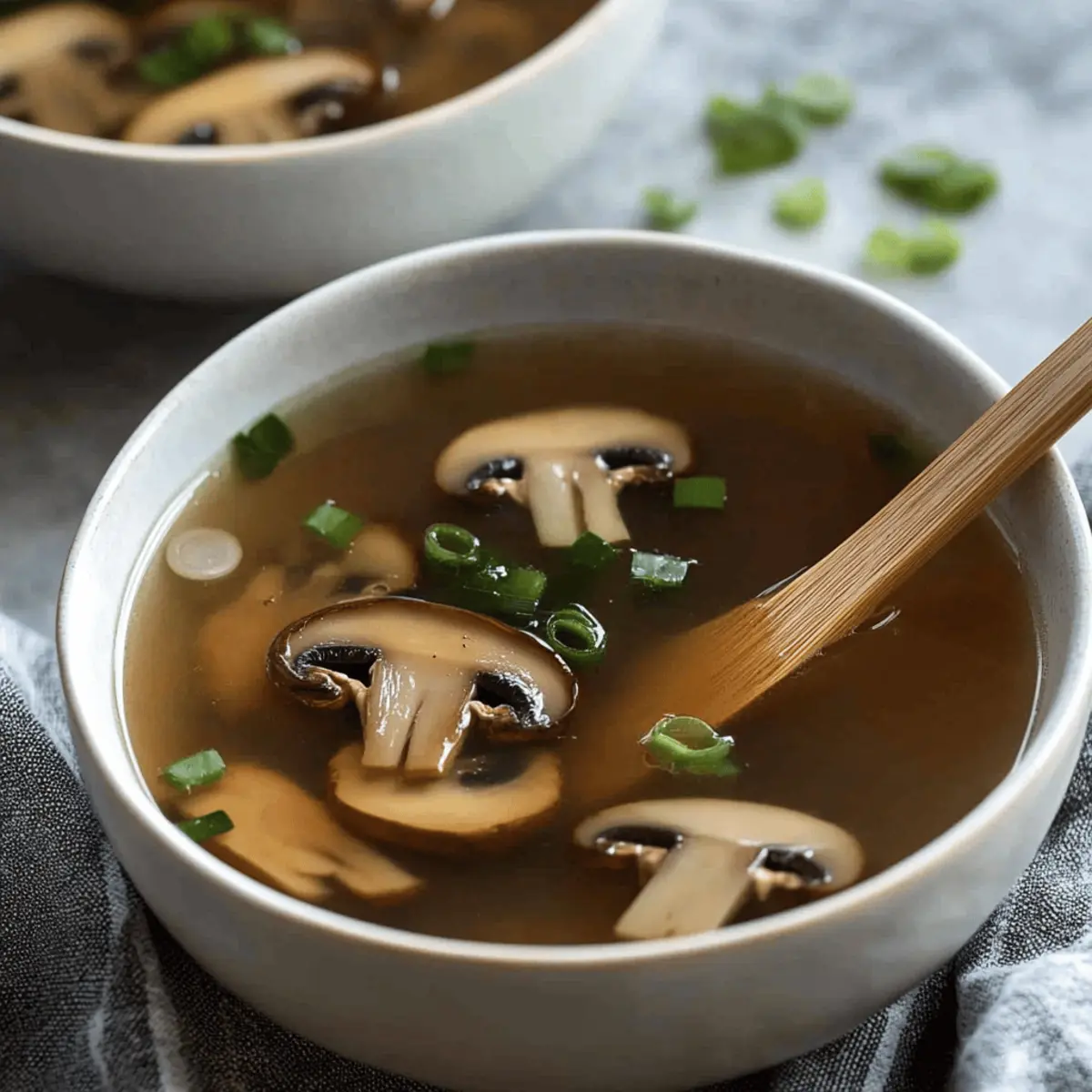 Warm and Cozy Hibachi Japanese Clear Soup Recipe
