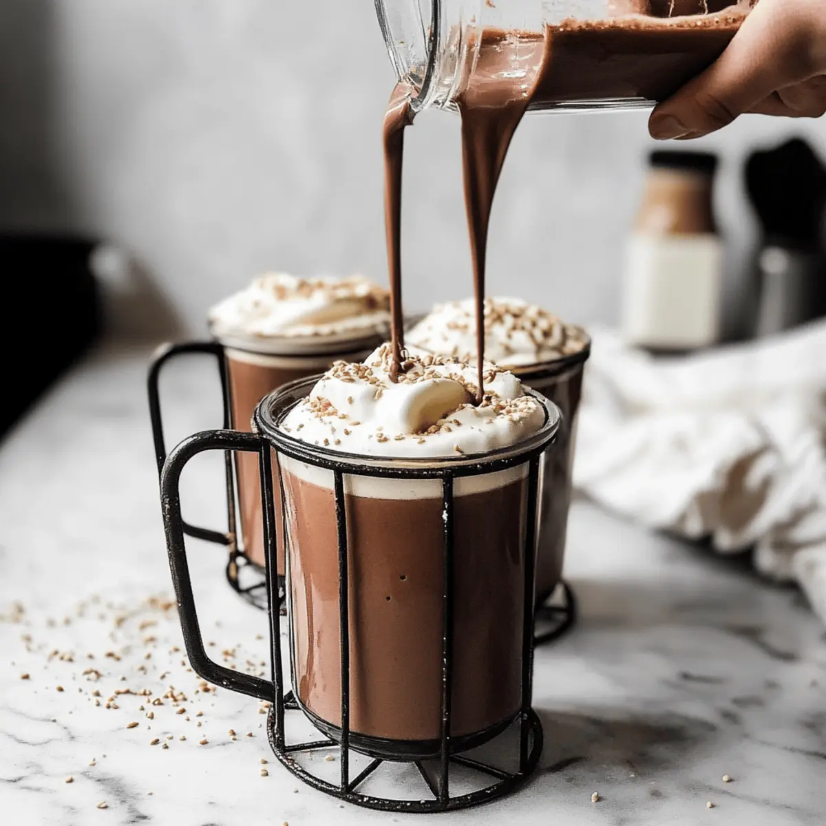 Creamy Liquid Gold Tahini Hot Chocolate to Warm Your Soul