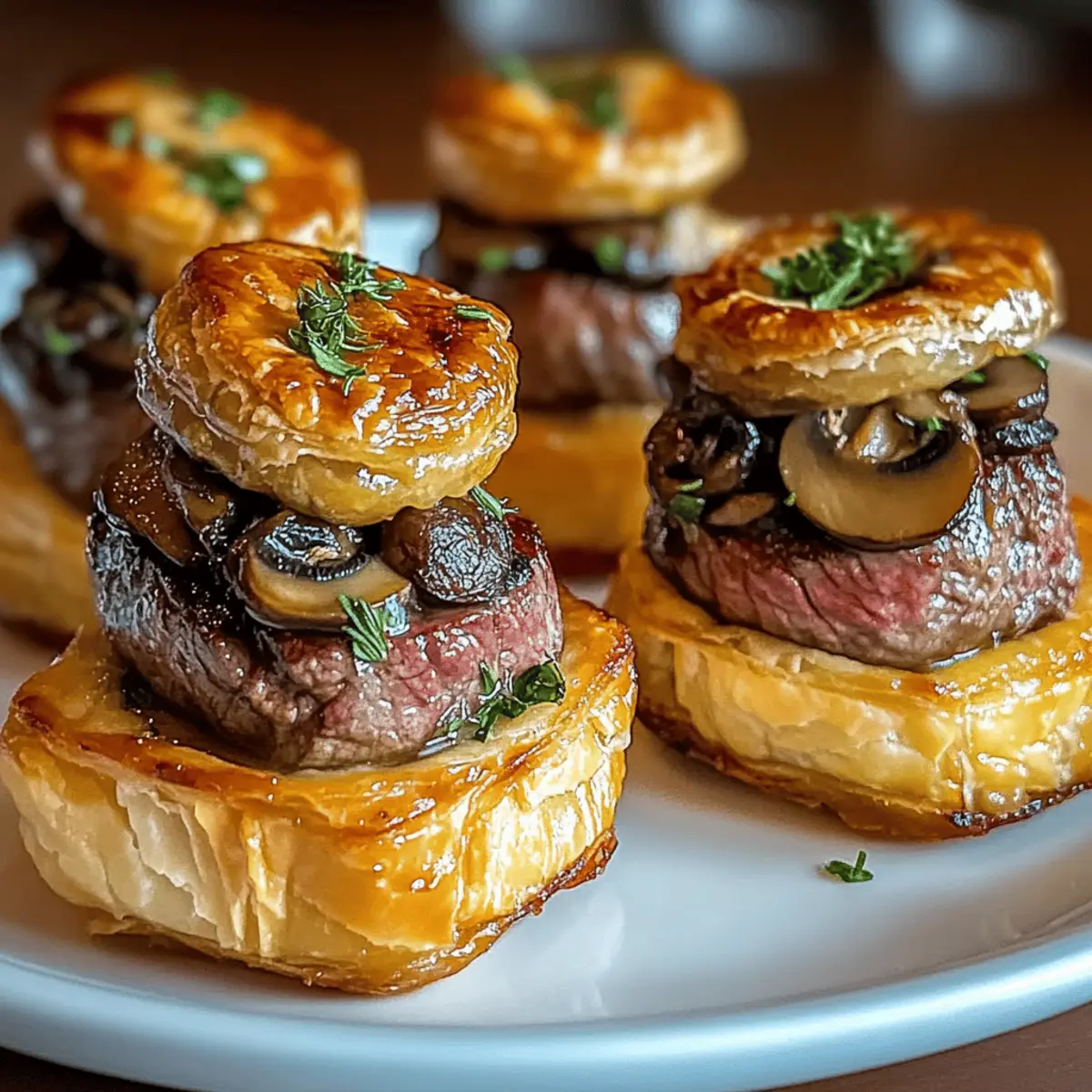 Mini Beef Wellington Bites ct47ss