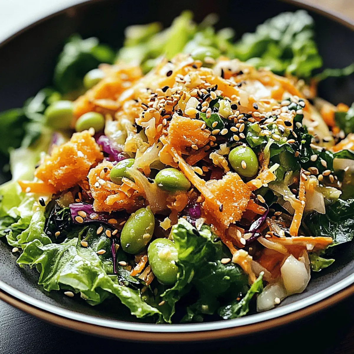 Miso Crunch Salad: Elevate Your Lunch with Vibrant Flavors