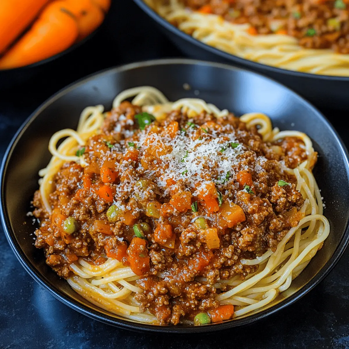 Savory Pasta Bolognese for Easy Comfort Food Bliss