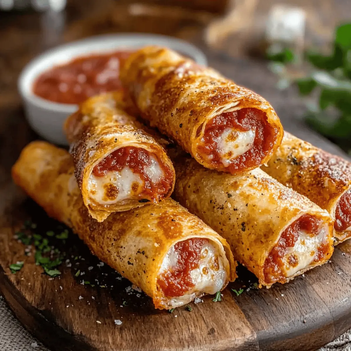 Pepperoni Pizza Rolls doyguh