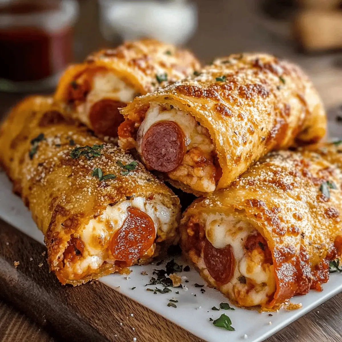 Pepperoni Pizza Rolls: A Healthy Twist on Your Favorite Snack