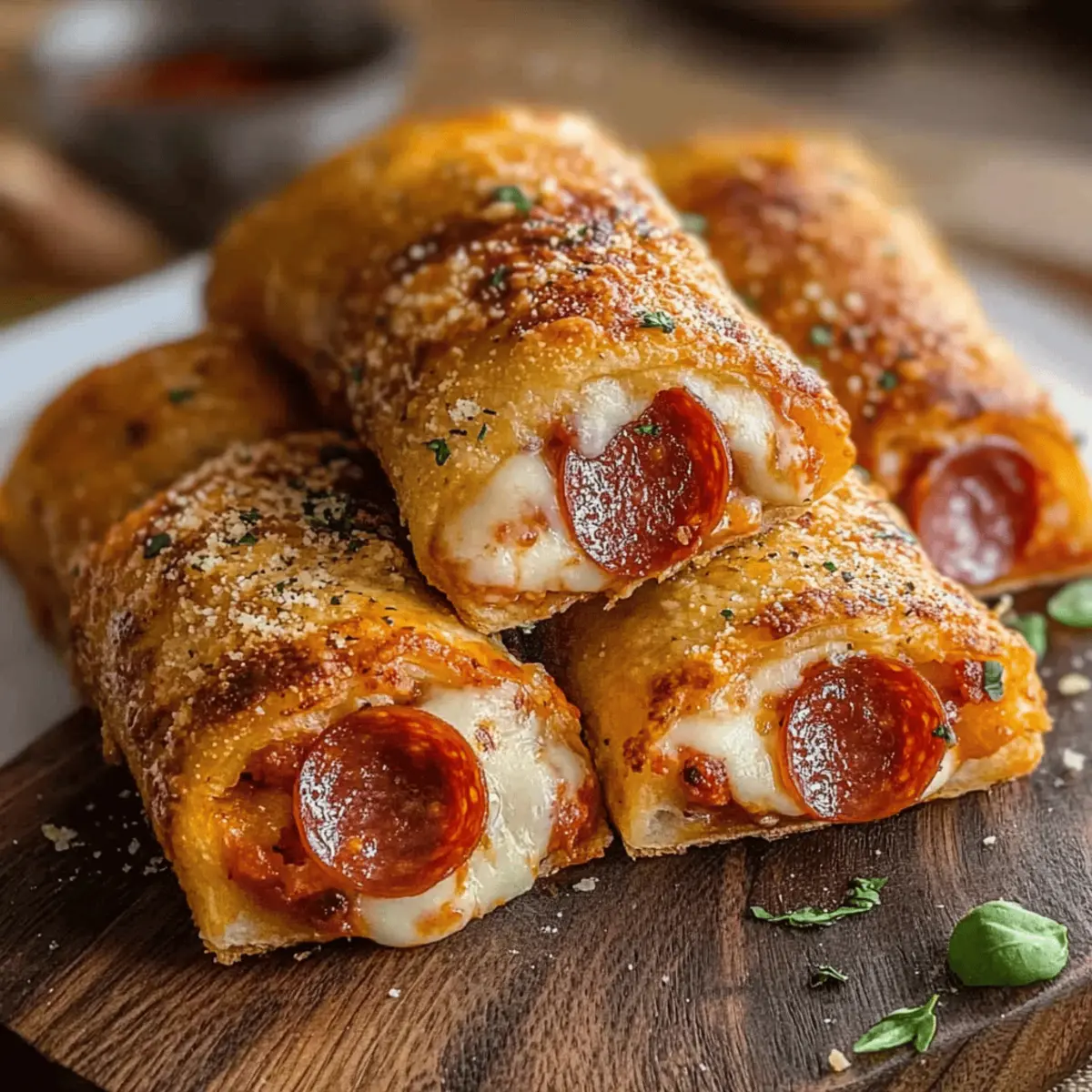Pepperoni Pizza Rolls uvbkvu