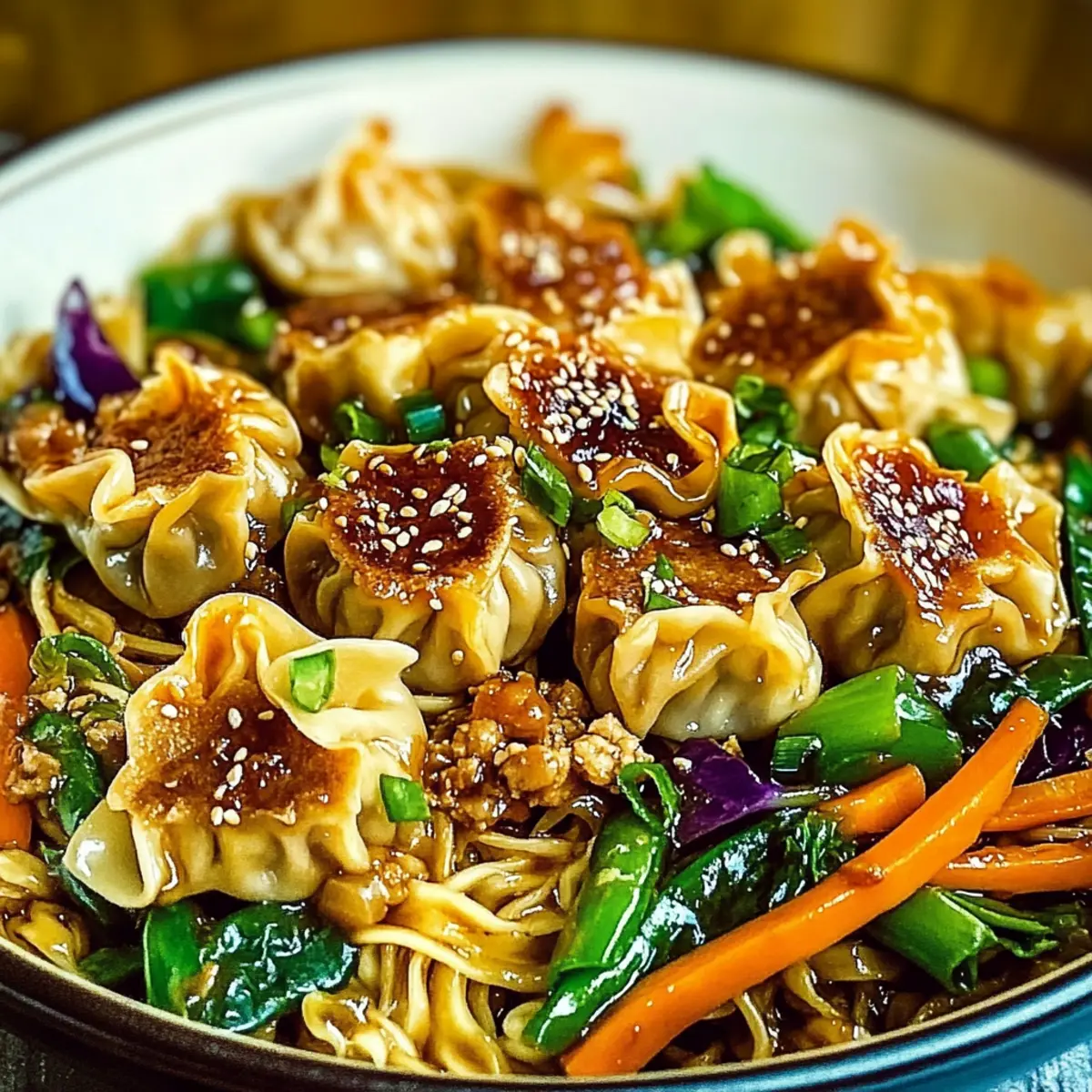Deliciously Easy Potsticker Noodle Bowls for Cozy Nights