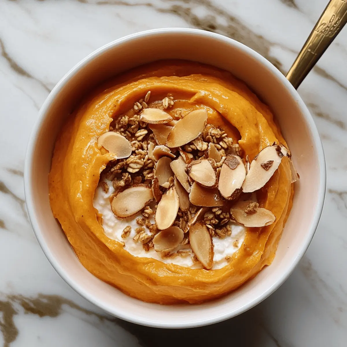 Pumpkin Whipped Cottage Cheese Breakfast Bowl wvl3n5