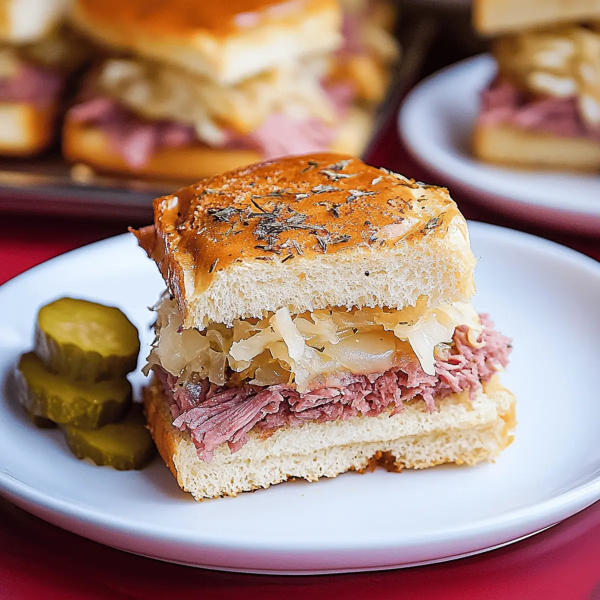 Reuben Sliders kyyozd