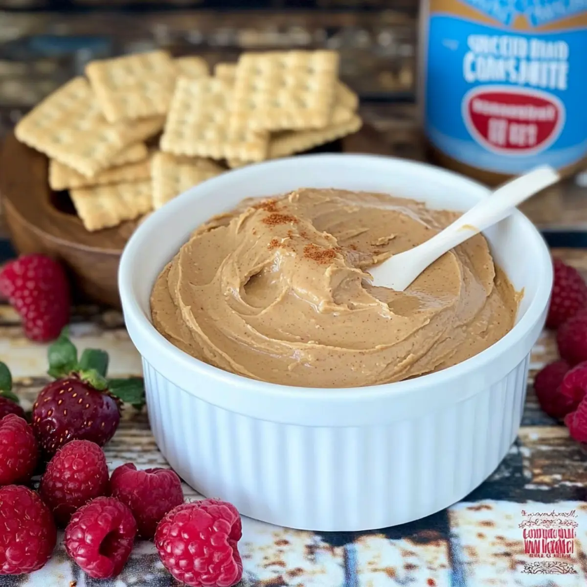 Speculoos Cookie Butter Dip uqedki