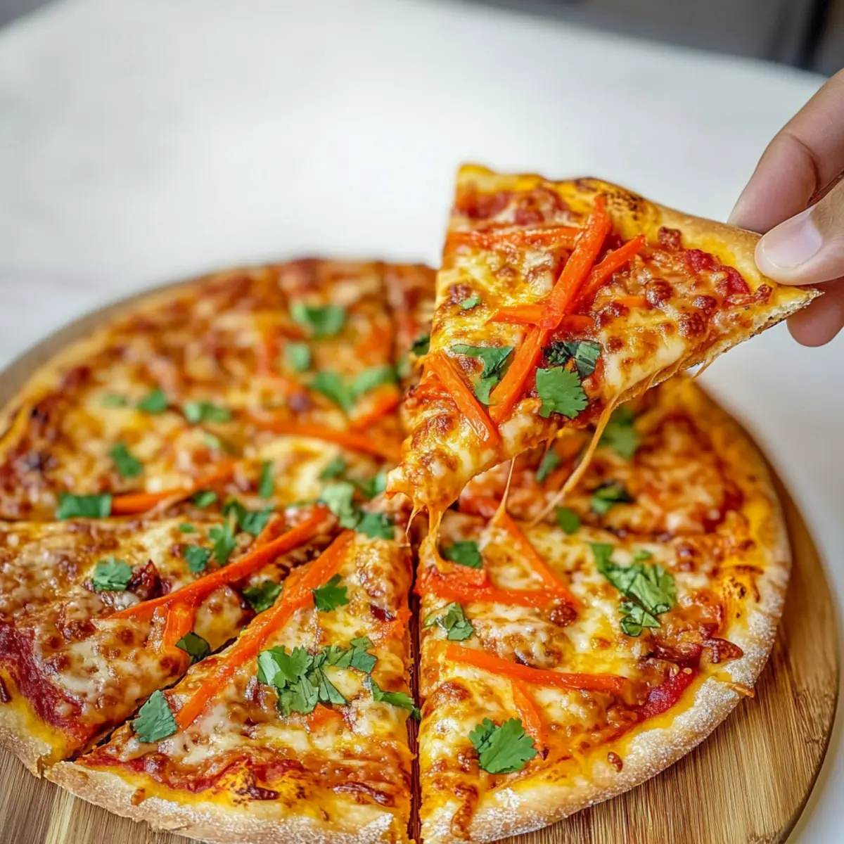 Thai Curry Pizza objgym