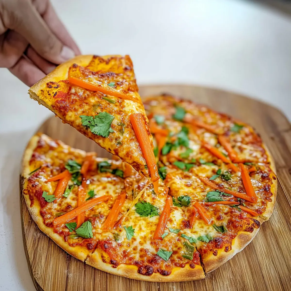 Thai Curry Pizza qwrrvq