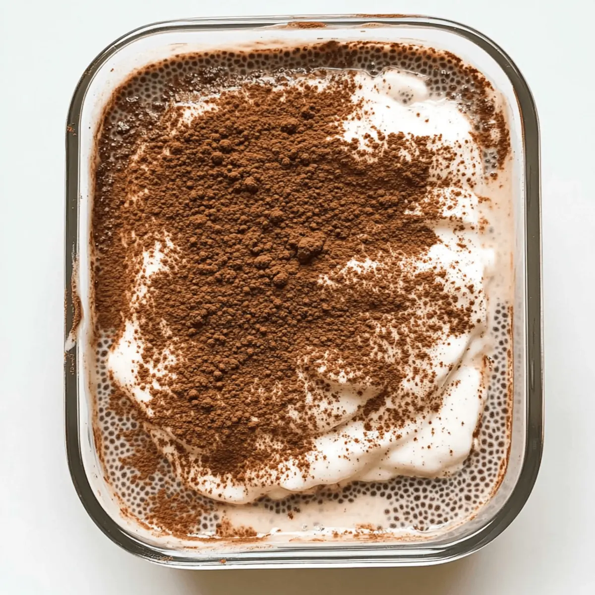 Tiramisu Chia Pudding unmbgs