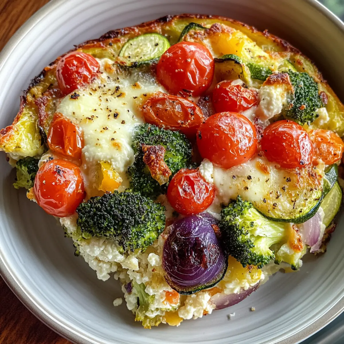 Veggie Bake with Cottage Cheese d18ctc