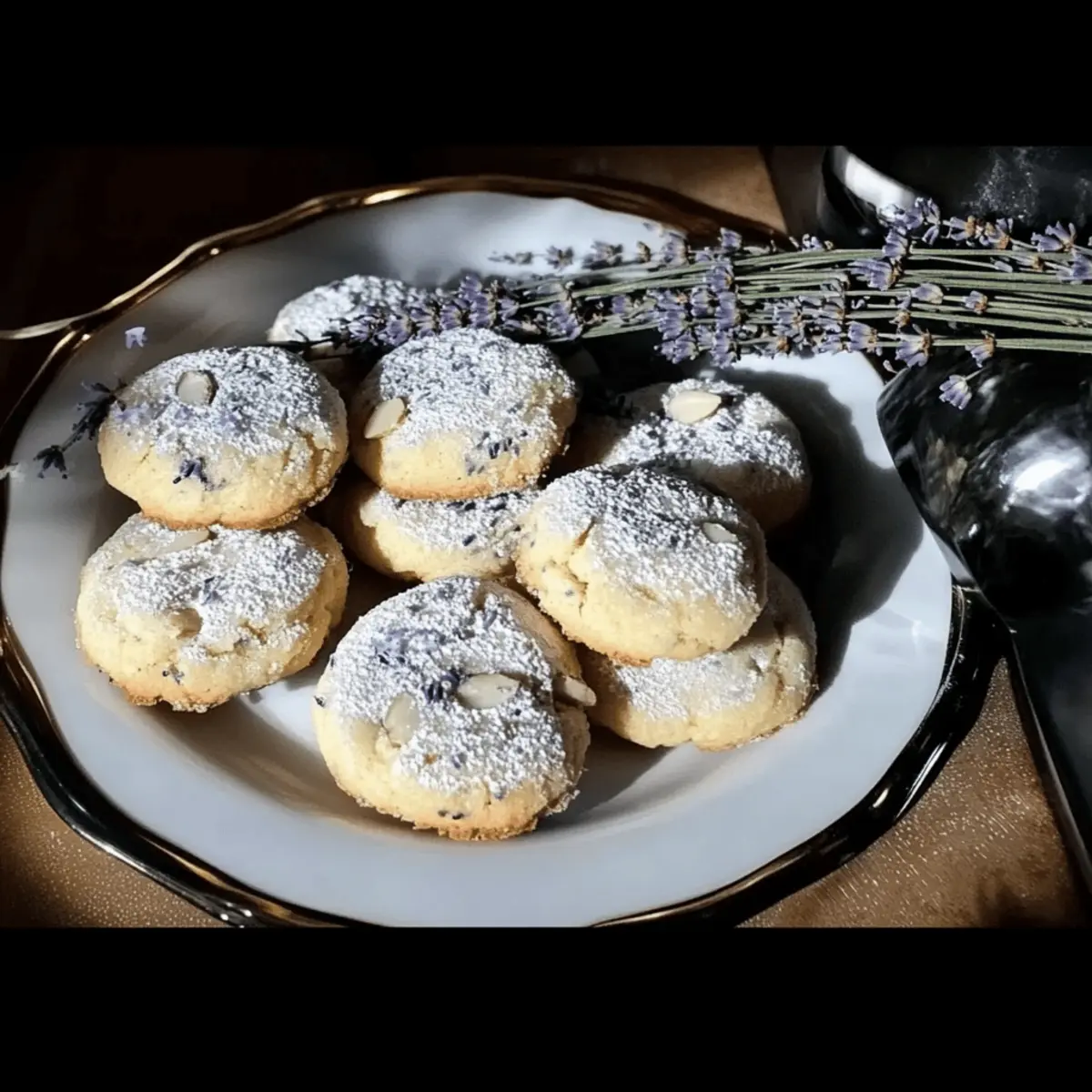 almond lavender butter cookies hcbvsg