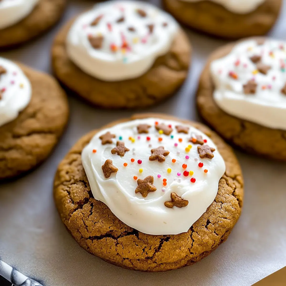Heavenly Frosted Gingerbread Cookies for Holiday Bliss