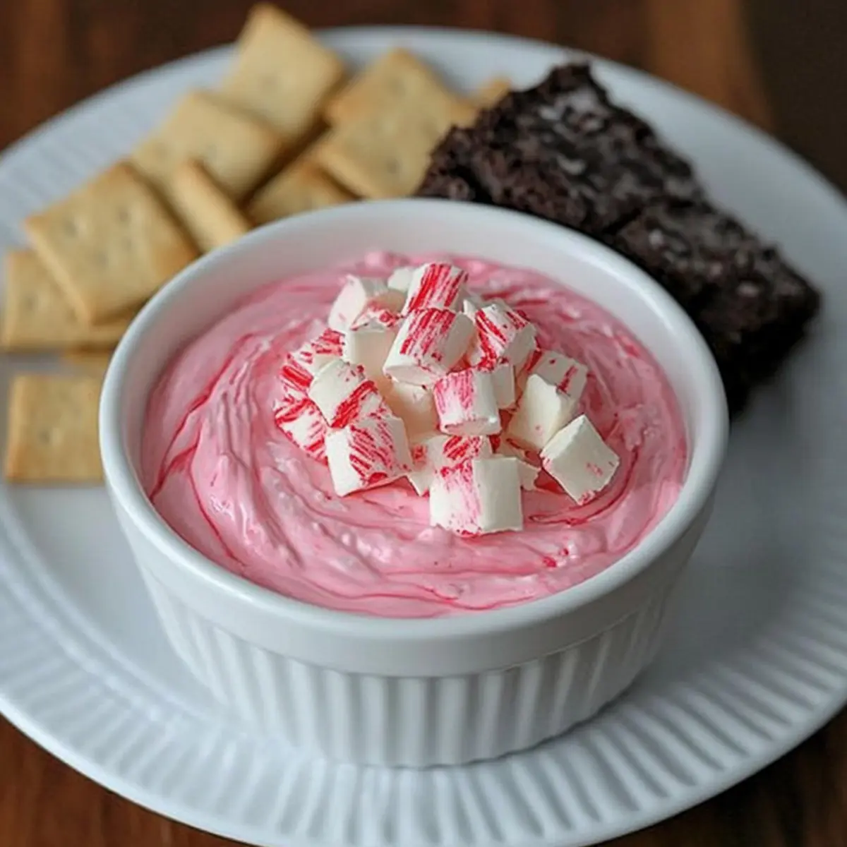 Creamy Peppermint Dip: Quick, Sweet Holiday Delight