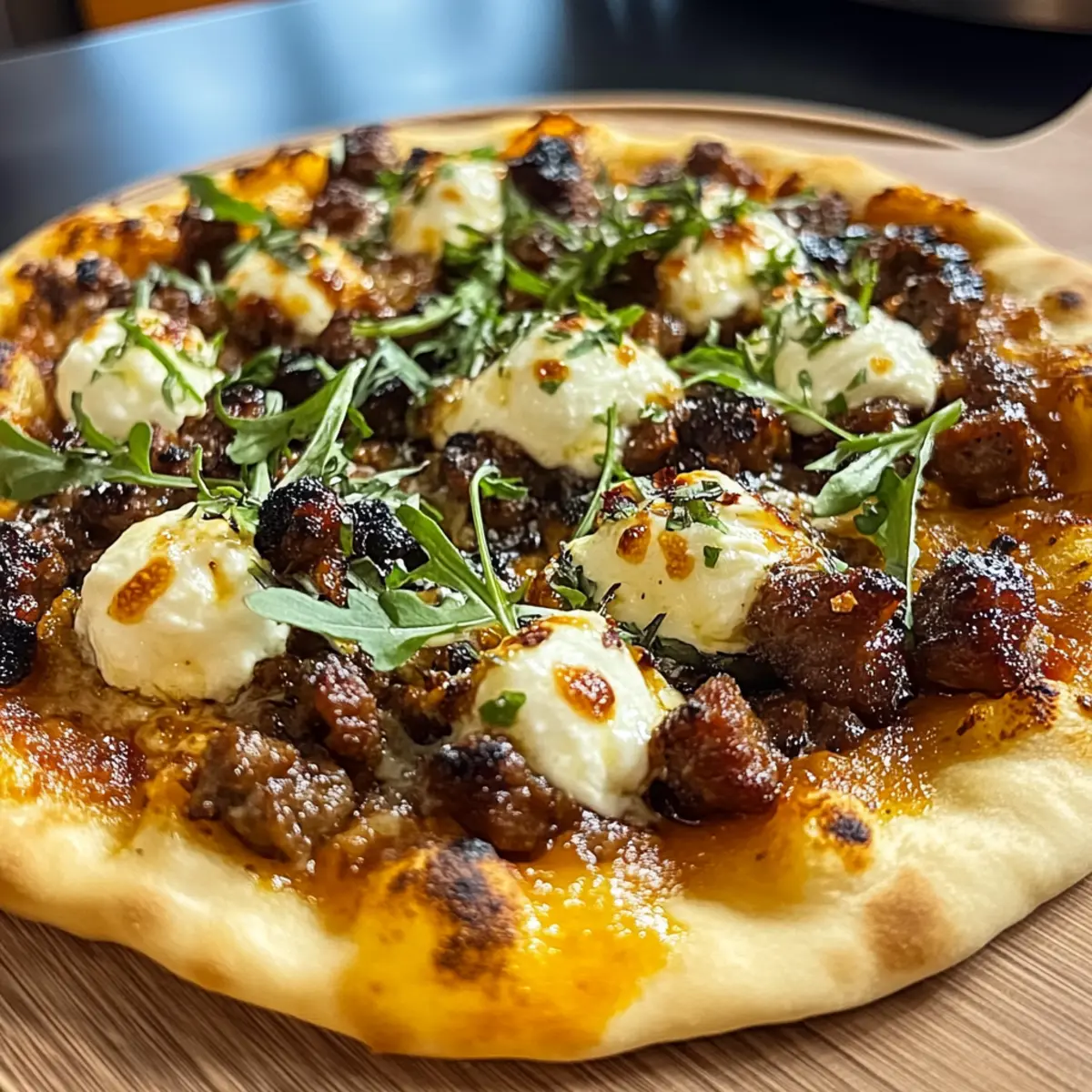 Sausage Ricotta Honey Hot Pizza: A Flavor Explosion at Home