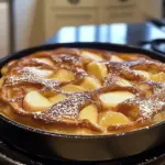 Apple Cinnamon German Pancake