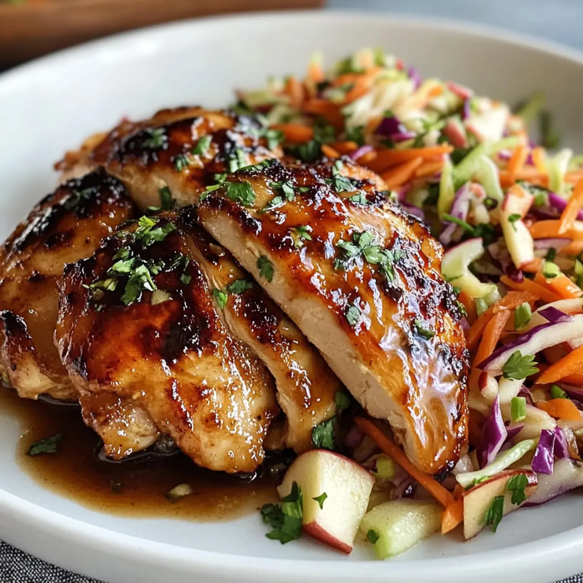 Sticky Apple Cider Chicken: A Cozy Fall Feast Awaits