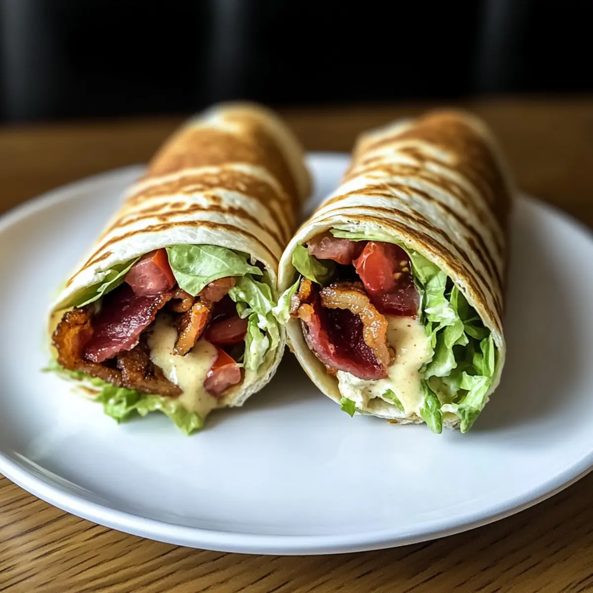 Gourmet BLT Wraps with Secret Sauce for Effortless Flavor