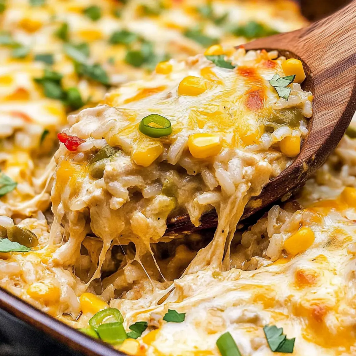 Savor the Comfort of Green Chile Chicken and Rice Casserole
