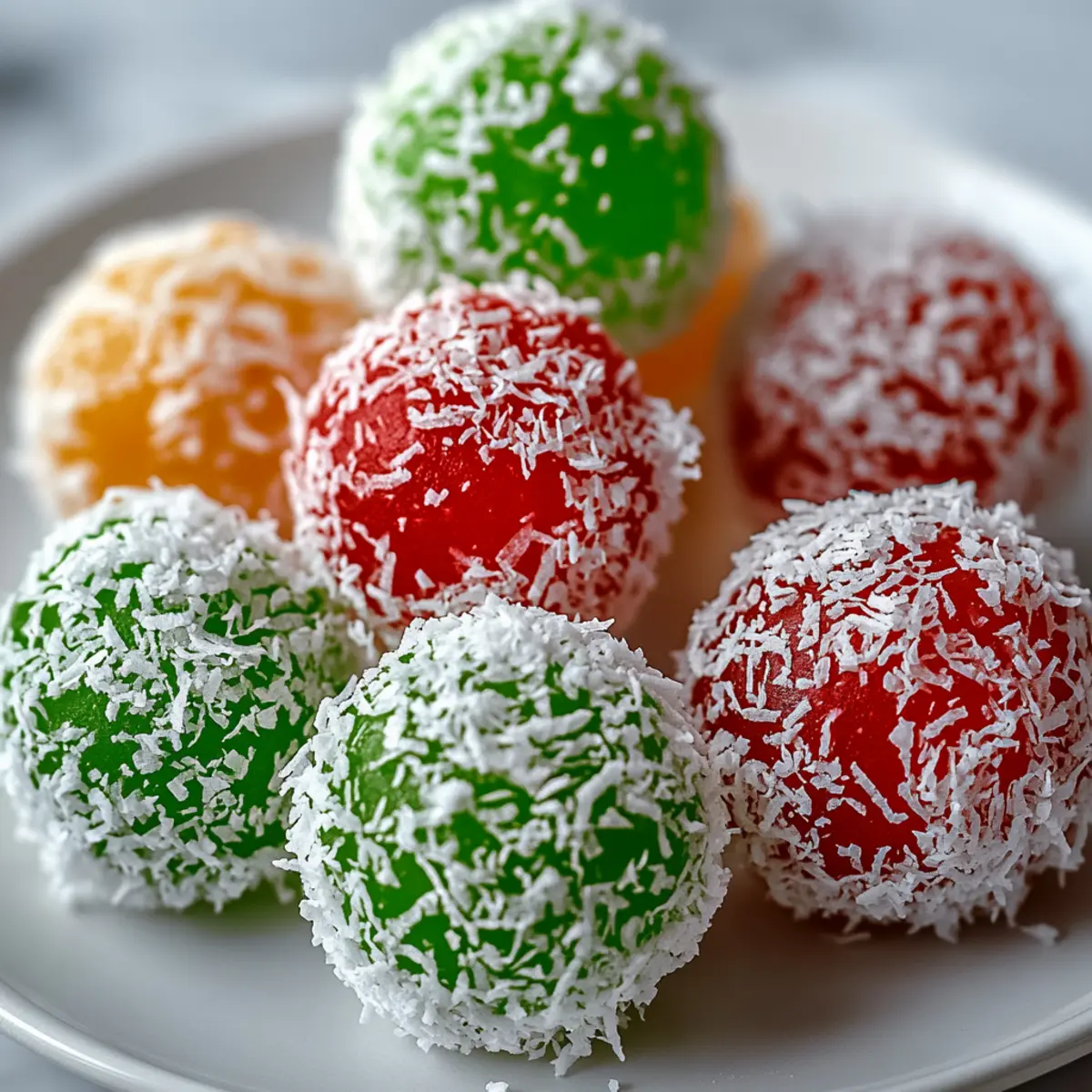 Festive Christmas Jello Balls that Delight Everyone!