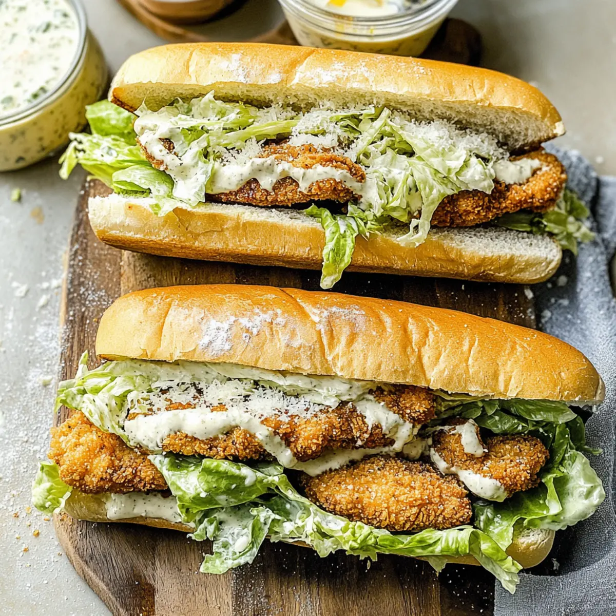 Crispy Chicken Caesar Sandwiches You’ll Want to Devour