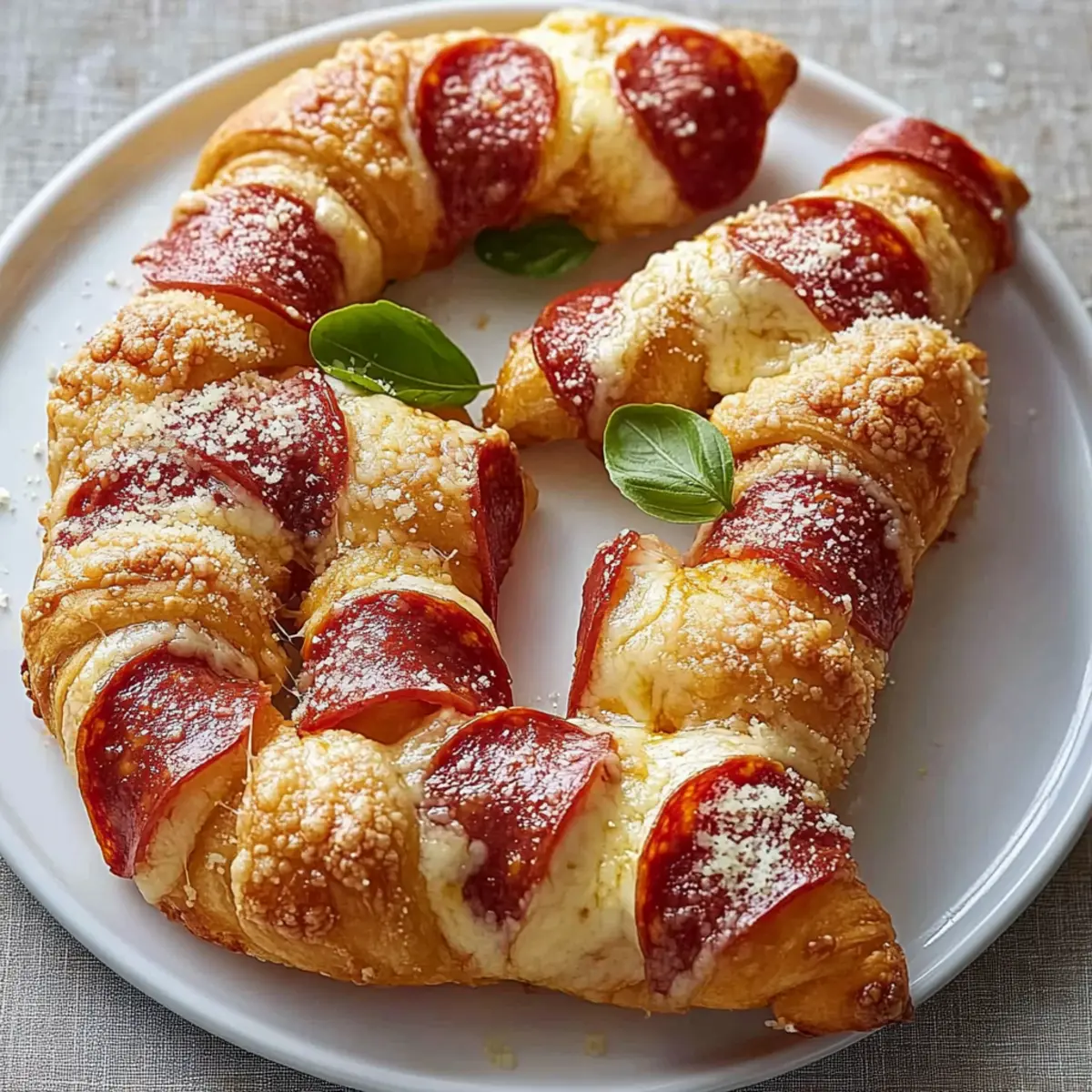 Pizza Candy Cane Crescent: Fun Holiday Snack Everyone Loves