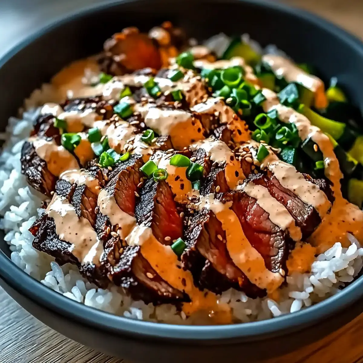 Korean BBQ Steak Rice Bowls: Flavor-Packed Dinner Delight