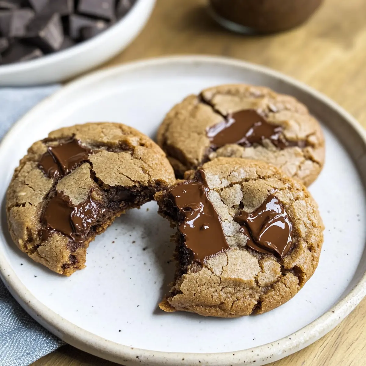 Delicious Chocolate Chip Nutella Cookie Bliss in Every Bite