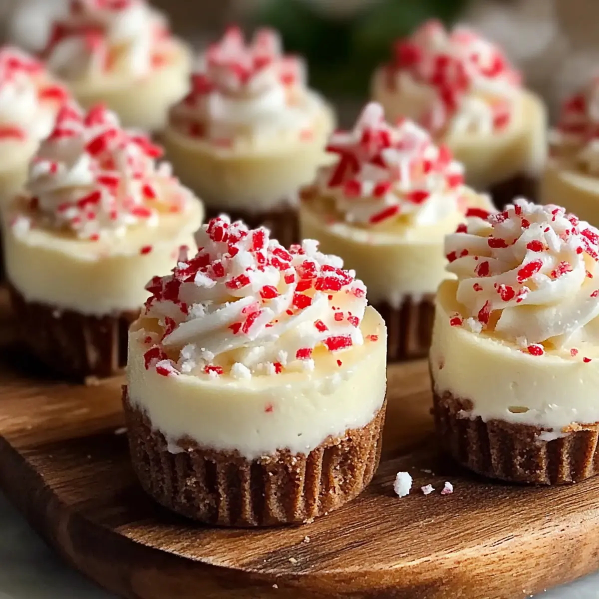 No-Bake Peppermint Cheesecake Bites: A Festive Delight