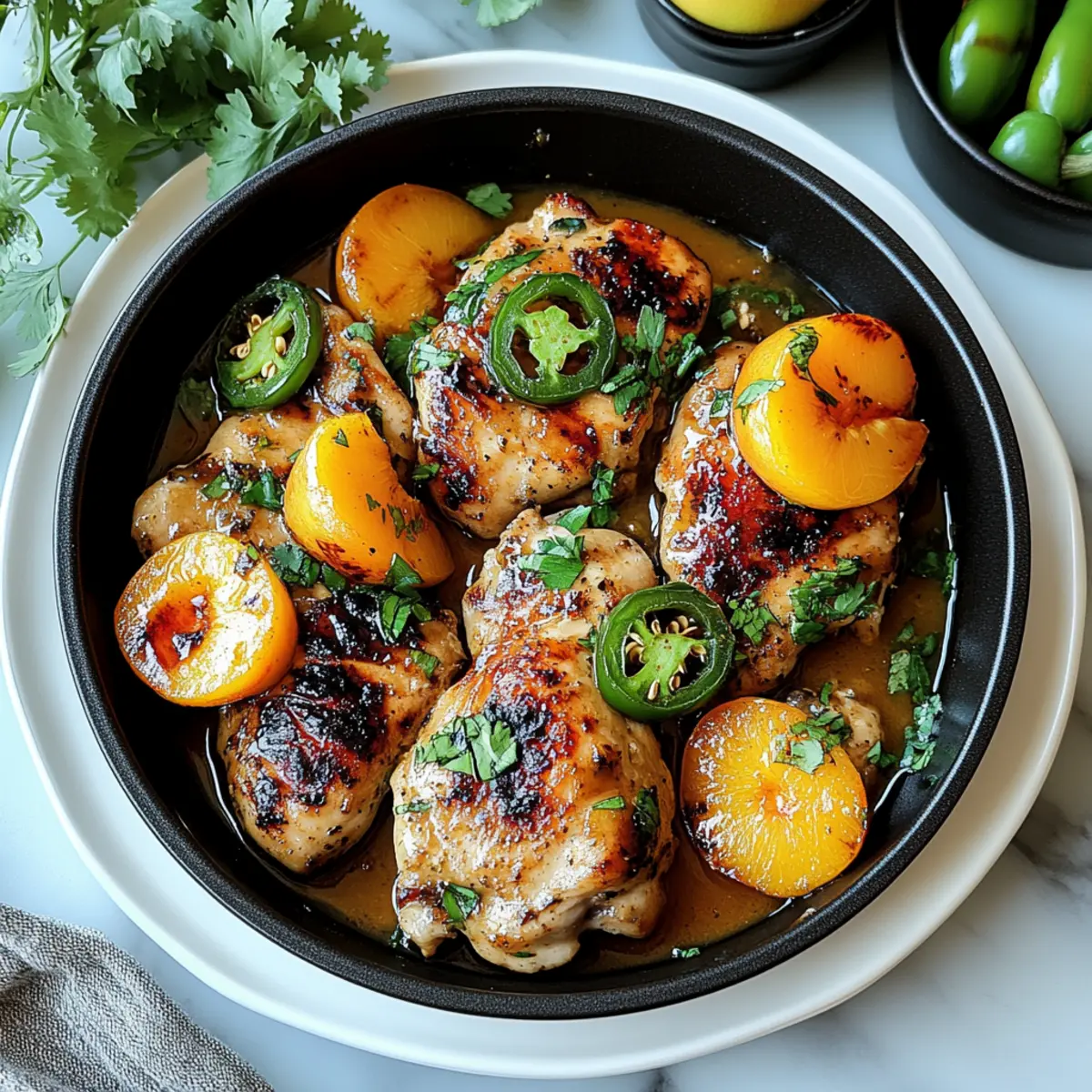 Jalapeno Peach Chicken: Sweet & Spicy Grilled Perfection