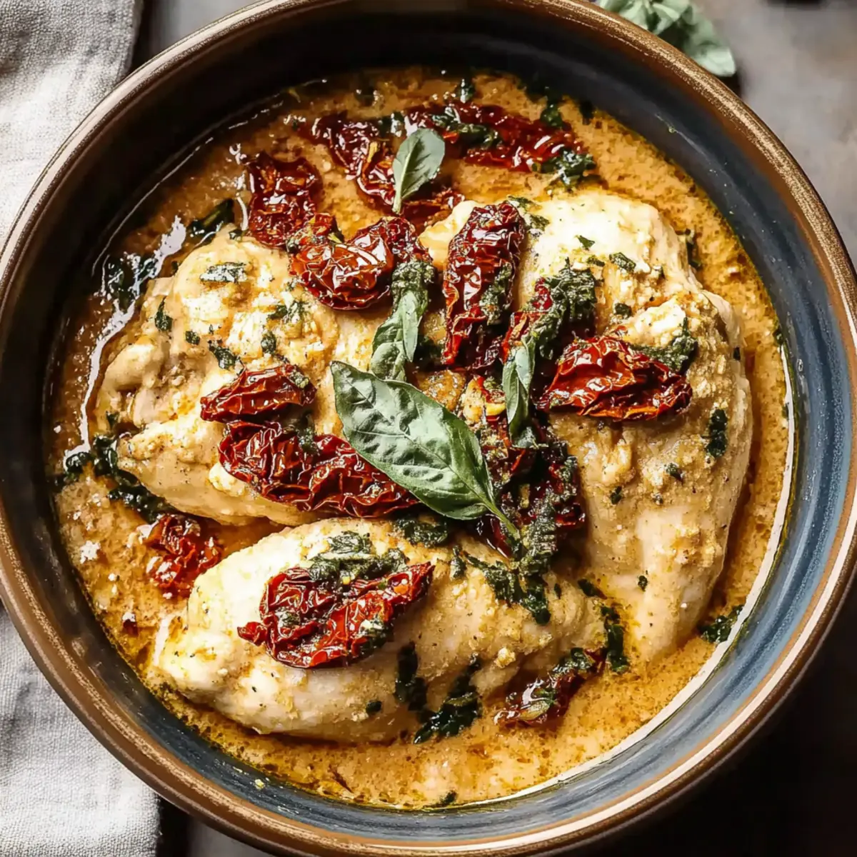 Savory Tomato Crockpot Chicken that Melts in Your Mouth