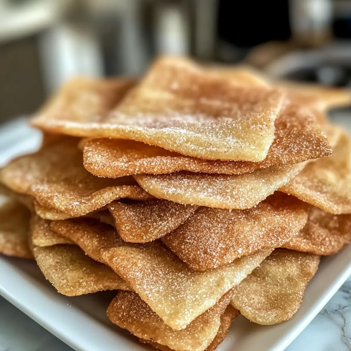 Sourdough Discard Cinnamon Sugar Crisps: A Crunchy Delight
