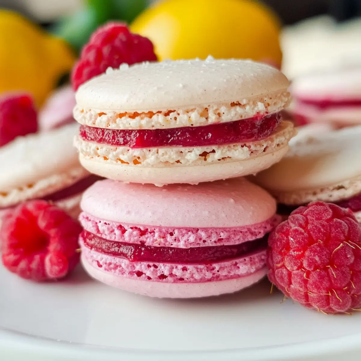 Lemon Raspberry Macarons That Wow Your Taste Buds