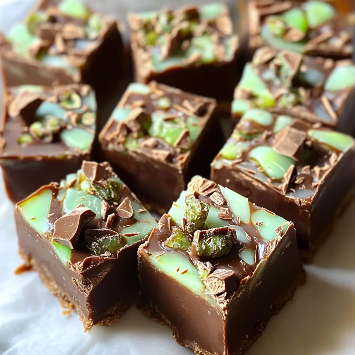 Irresistible Mint Chocolate Fudge: No-Bake Bliss in Minutes