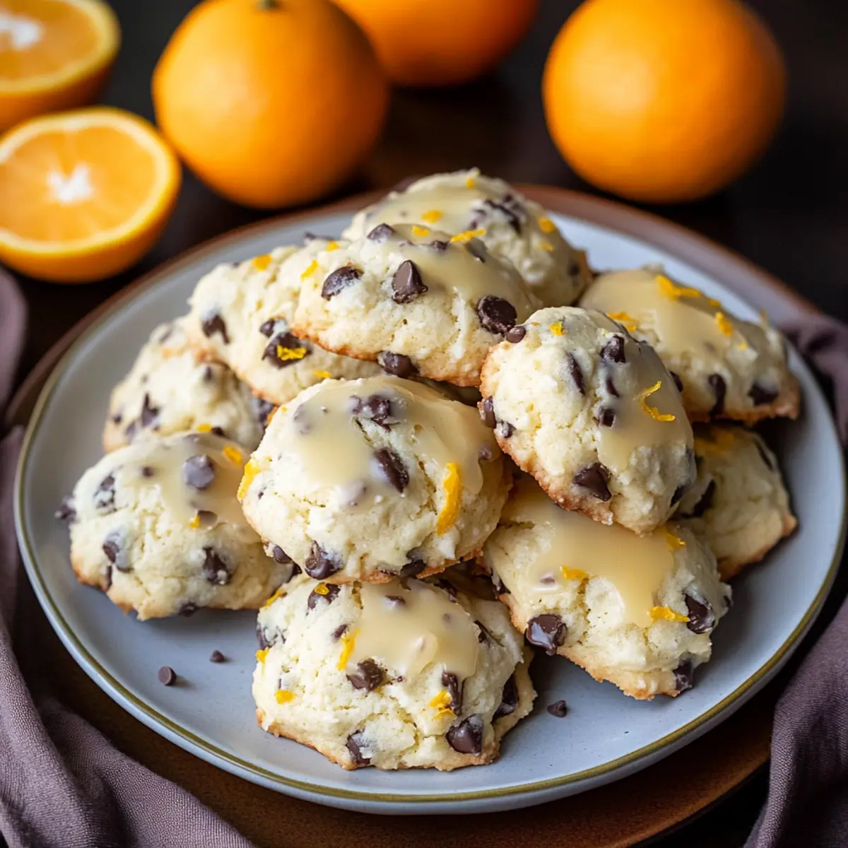 Soft Orange Chocolate Chip Ricotta Cookies You'll Love