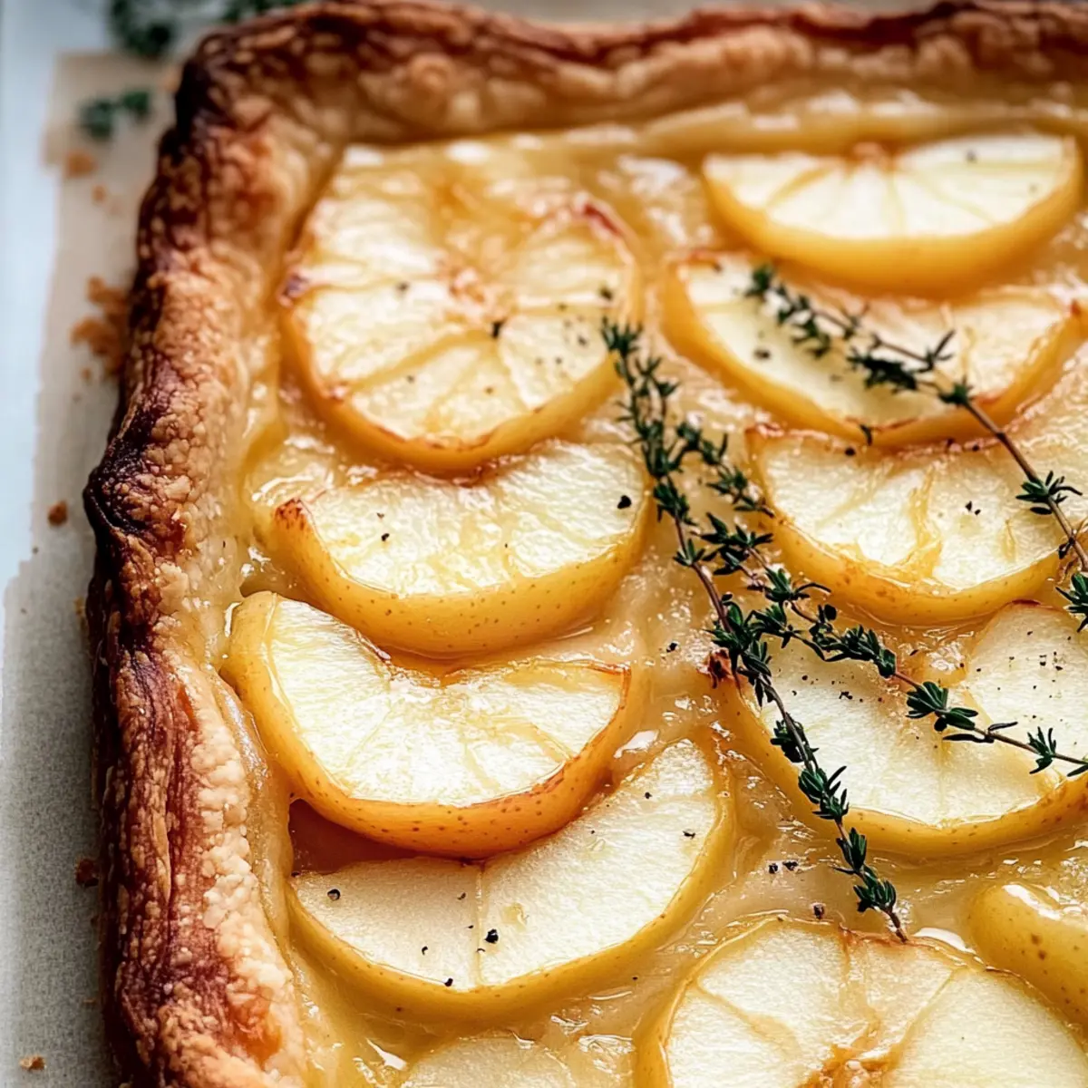 Savory Apple and White Cheddar Tart: Quick & Divine Delight